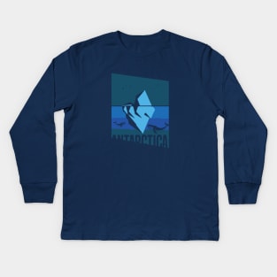 Antarctica Kids Long Sleeve T-Shirt